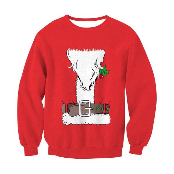 men's sweaters ugly christmas sweater 3d funny printed jumpers men women autumn long sleeve crew neck holiday xmas sweatshirt, White;black
men's sweaters ugly christmas sweater 3d funny printed jumpers men women autumn long sleeve crew neck holiday xmas sweatshirt, White;black