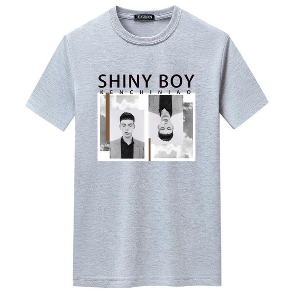 men's t-shirts 2021 european s-5xl plus size loose elastic plate short sleeved t-shirt casual simple cotton men, White;black 
men's t-shirts 2021 european s-5xl plus size loose elastic plate short sleeved t-shirt casual simple cotton men, White;black