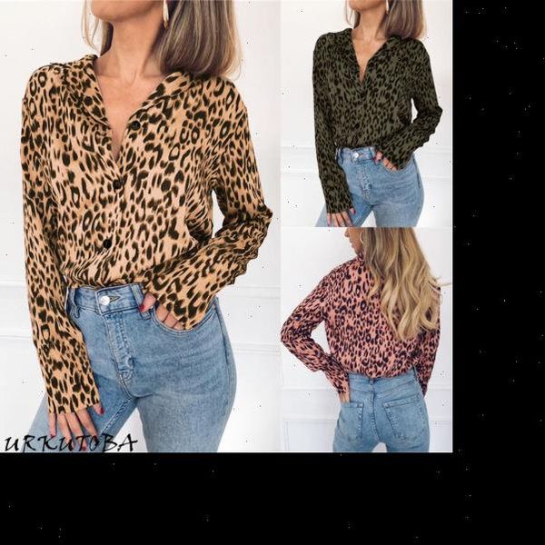 2021 new spring women leopard long sleeve v neck loose ladies casual button blouse, White
2021 new spring women leopard long sleeve v neck loose ladies casual button blouse, White