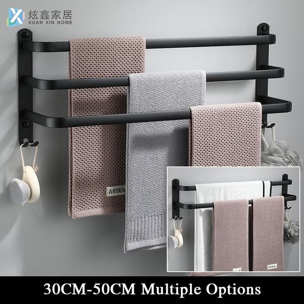 towel hanger matte black towel rack wall mounted holder bathroom space aluminum single layer multilayer accessories
towel hanger matte black towel rack wall mounted holder bathroom space aluminum single layer multilayer accessories