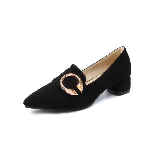 dress shoes big size pointed metal buckle single ladies high heels women woman pumps, Black
dress shoes big size pointed metal buckle single ladies high heels women woman pumps, Black