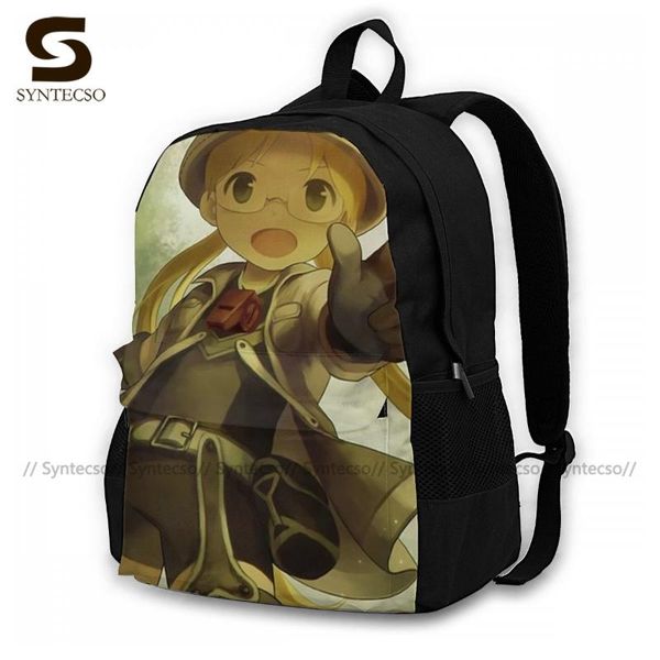 made in abyss backpacks large leisure polyester backpack university youth bags
made in abyss backpacks large leisure polyester backpack university youth bags