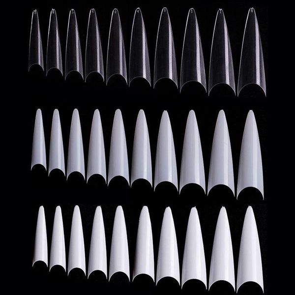 false nails 600pcs xxl stiletto french nail tips no c curve press on, Red;gold 
false nails 600pcs xxl stiletto french nail tips no c curve press on, Red;gold