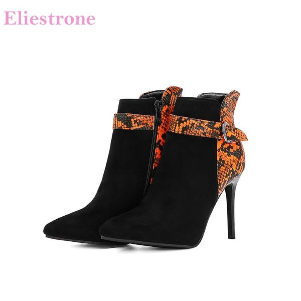 boots 2021 autumn fashion orange brown women ankle high stiletto heels lady shoes plus big size 1043 46 48, Black
boots 2021 autumn fashion orange brown women ankle high stiletto heels lady shoes plus big size 1043 46 48, Black