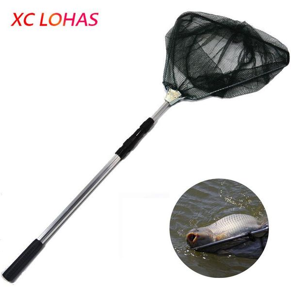 fishing accessories portable triangular brail folding net landing 3 section extendable aluminium pole handle 65-173cm tackle
fishing accessories portable triangular brail folding net landing 3 section extendable aluminium pole handle 65-173cm tackle