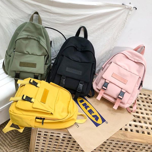 backpack 2021 women fashion shoulder bag solid color school for teenage girl children backpacks travel bags
backpack 2021 women fashion shoulder bag solid color school for teenage girl children backpacks travel bags