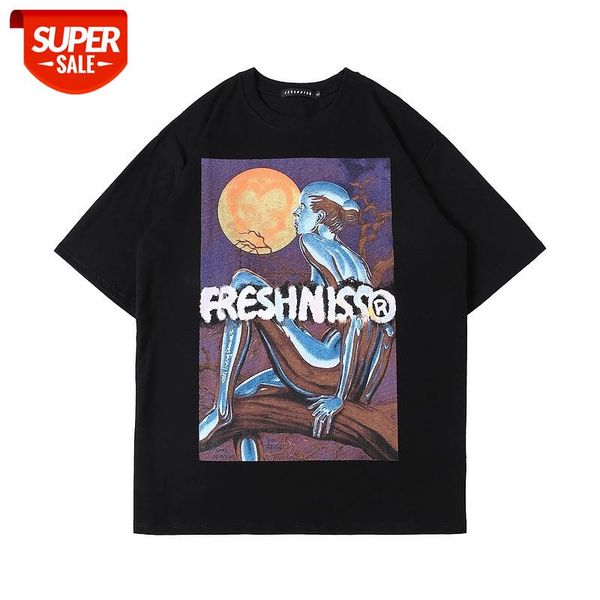 SEVEYFAN 2021 Men's Fashion Spoof Printed Tees Hip Hop Oversize Tees Summer Short Sleeve Cotton Tops for Male #KG5Z, White;black
SEVEYFAN 2021 Men's Fashion Spoof Printed Tees Hip Hop Oversize Tees Summer Short Sleeve Cotton Tops for Male #KG5Z, White;black