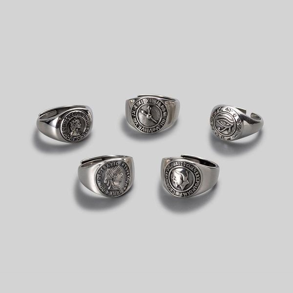 cluster rings silvology 925 sterling silver clock eye avatar vintage thick creative figure korea for women retro punk jewelry gift, Golden;silver
cluster rings silvology 925 sterling silver clock eye avatar vintage thick creative figure korea for women retro punk jewelry gift, Golden;silver