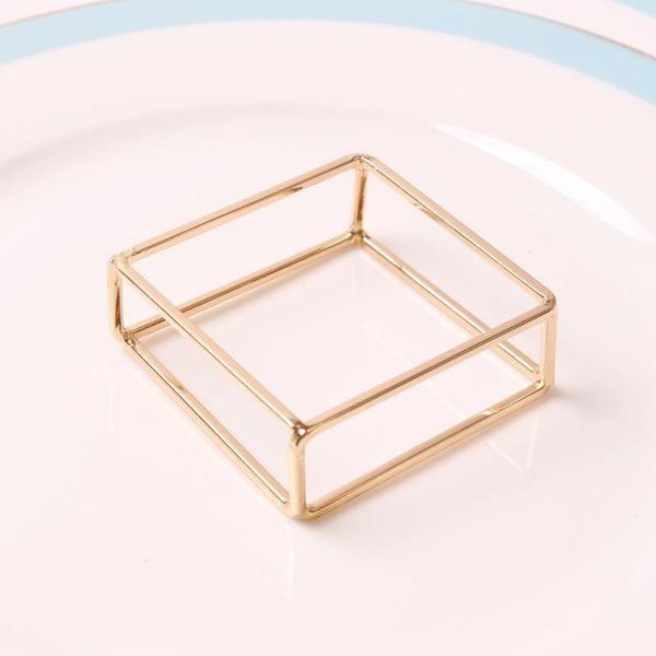 napkin rings 12pcs/metal square frame ring western food table decoration for reception, wedding banquet, holiday party 
napkin rings 12pcs/metal square frame ring western food table decoration for reception, wedding banquet, holiday party