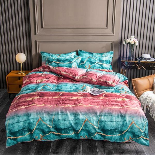 bedding sets luxury marble pattern set duvet cover with pillowcase european double king size comfortable bed linen no sheet
bedding sets luxury marble pattern set duvet cover with pillowcase european double king size comfortable bed linen no sheet