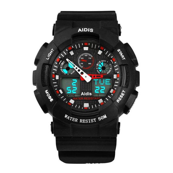 wristwatches aidis brand outdoor multifunctional men's waterproof large watchboard night light electronic watch, Slivery;brown
wristwatches aidis brand outdoor multifunctional men's waterproof large watchboard night light electronic watch, Slivery;brown