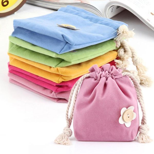gift wrap 1pc 16*17cm polyester drawstring bags candy small pouch mulit color makeup storage for wedding party decoration
gift wrap 1pc 16*17cm polyester drawstring bags candy small pouch mulit color makeup storage for wedding party decoration