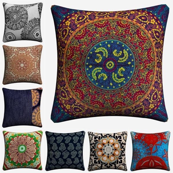 cushion/decorative pillow india round mandala pattern decorative covers for sofa home decor linen cushion case 45x45cm throw almofada
cushion/decorative pillow india round mandala pattern decorative covers for sofa home decor linen cushion case 45x45cm throw almofada