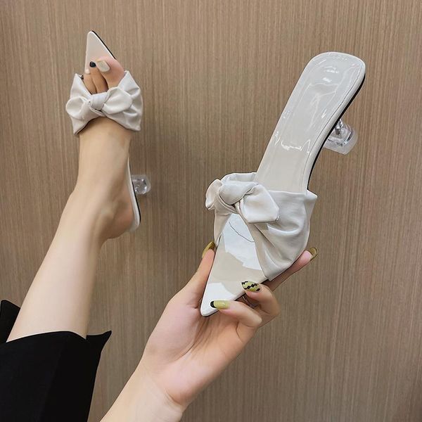 dress shoes silk butterfly-knot women slippers mule high heels sandals flip flops pointed toe strappy slides party, Black
dress shoes silk butterfly-knot women slippers mule high heels sandals flip flops pointed toe strappy slides party, Black
