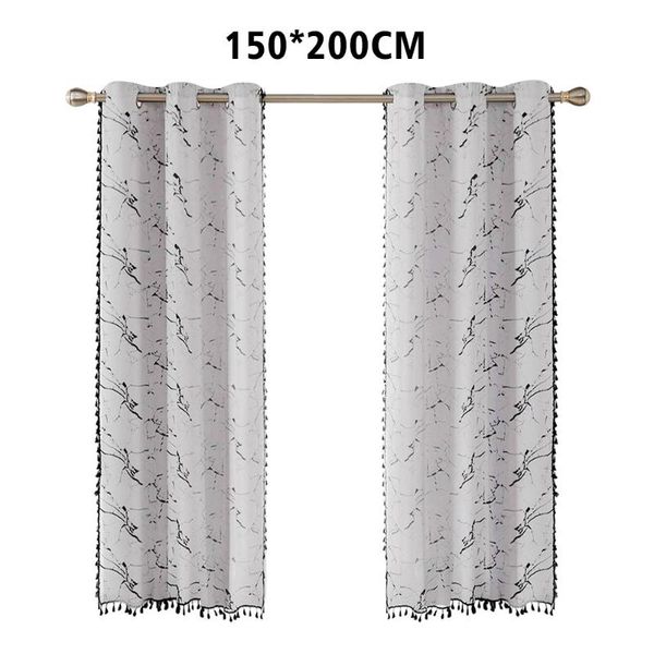 2pcs easy install window curtains living room drapes darkening extra long cotton blend hall washable blackout rod marble tassel
2pcs easy install window curtains living room drapes darkening extra long cotton blend hall washable blackout rod marble tassel