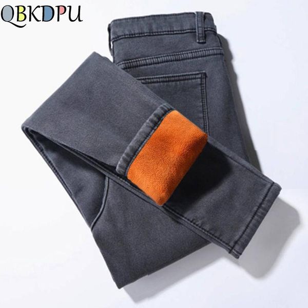 women's jeans vintage winter skinny pencil plus velvet thicker women warm high waist trousers mom's size stretch denim pants, Blue
women's jeans vintage winter skinny pencil plus velvet thicker women warm high waist trousers mom's size stretch denim pants, Blue