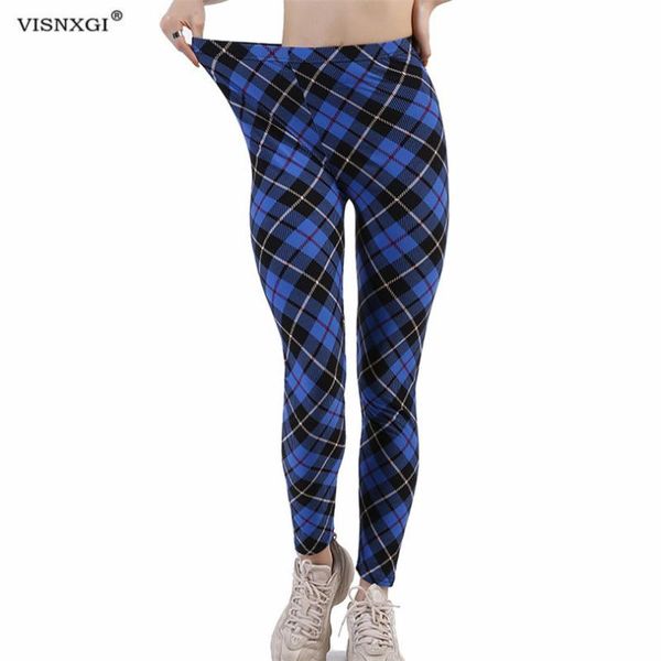women's leggings visnxgi women plaid push up fitness slim high waist mujer knitted polyester elasticity printing pattern clothes, Black
women's leggings visnxgi women plaid push up fitness slim high waist mujer knitted polyester elasticity printing pattern clothes, Black