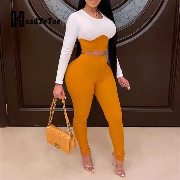 solid navel casual brief 2 piece set women full sleeve round neck slim pencil two outfits woman 211106, White
solid navel casual brief 2 piece set women full sleeve round neck slim pencil two outfits woman 211106, White