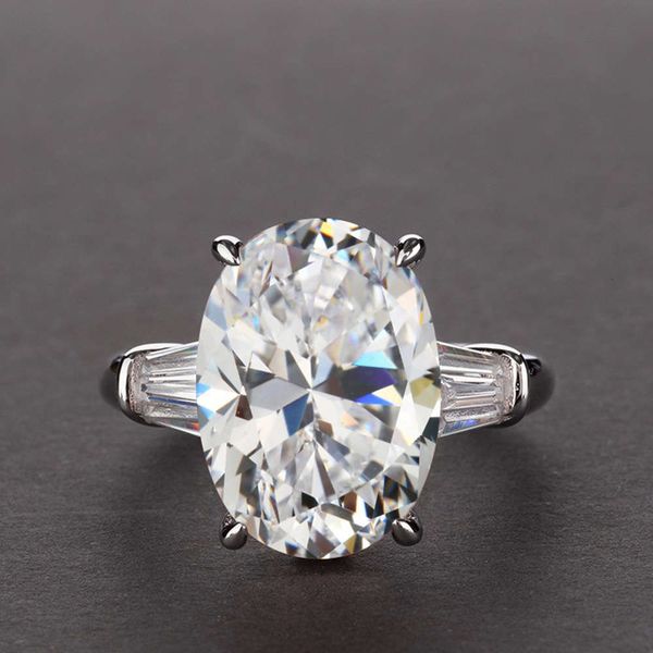 hbp shipai classic fashion four claw diamond inlaid women's ring ultra flash zircon oval jewelry, Silver
hbp shipai classic fashion four claw diamond inlaid women's ring ultra flash zircon oval jewelry, Silver