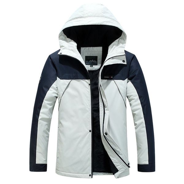 men spring autumn outdoor jacket fleece lined waterproof hiking jacket softshell trekking jacket men colorblock windbreaker coat, Black
men spring autumn outdoor jacket fleece lined waterproof hiking jacket softshell trekking jacket men colorblock windbreaker coat, Black