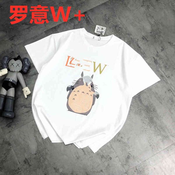 2022 factory wholesale new luoyi w + summer longmiao embroidery and printing short sleeve casual loose couple round neck t-shirt, White
2022 factory wholesale new luoyi w + summer longmiao embroidery and printing short sleeve casual loose couple round neck t-shirt, White