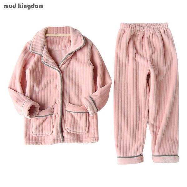 mudkingdom little girl boy winter plush solid color flannel pajamas set home wear fashion long sleeved pants sleepwear 210615, Blue;red
mudkingdom little girl boy winter plush solid color flannel pajamas set home wear fashion long sleeved pants sleepwear 210615, Blue;red