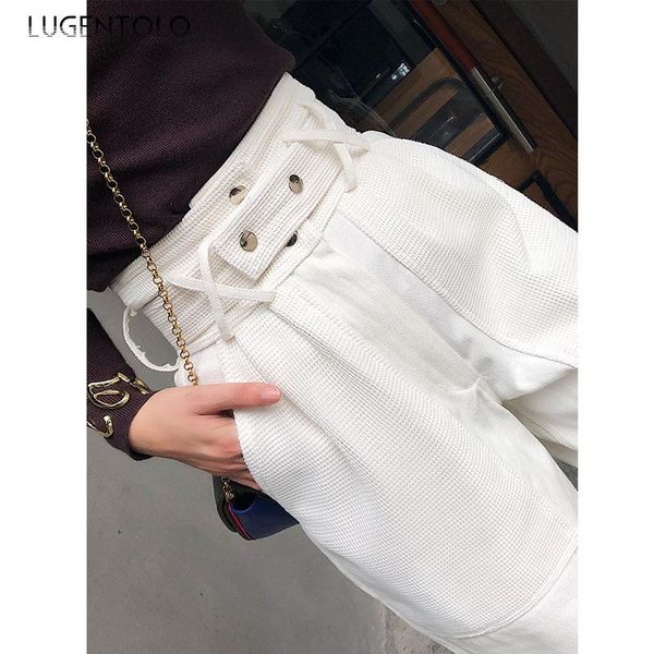 women's pants & capris lugentolo women autumn winter loose high waist wihte solid casual button pocket korean slim ankle-length radish, Black;white
women's pants & capris lugentolo women autumn winter loose high waist wihte solid casual button pocket korean slim ankle-length radish, Black;white