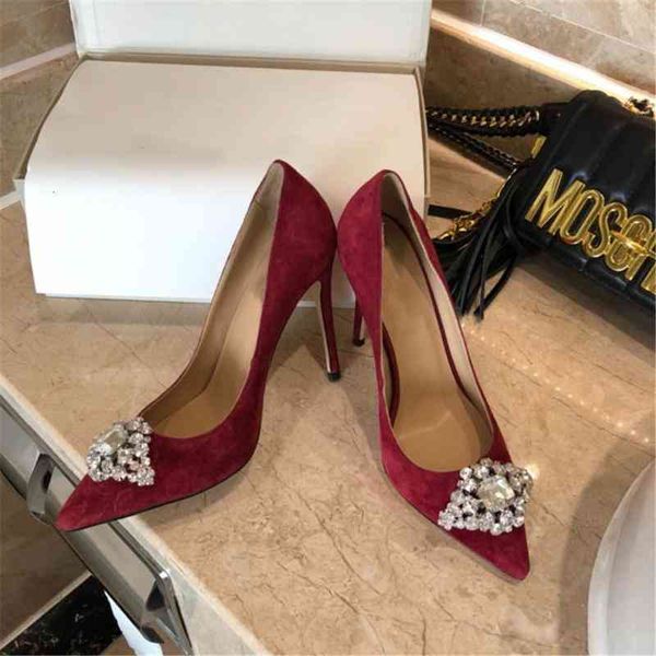 shoes spring/autumn dress mature women's heels bling diamond-bordered flock ladies genuine leather slip-on shallow thin, Black
shoes spring/autumn dress mature women's heels bling diamond-bordered flock ladies genuine leather slip-on shallow thin, Black