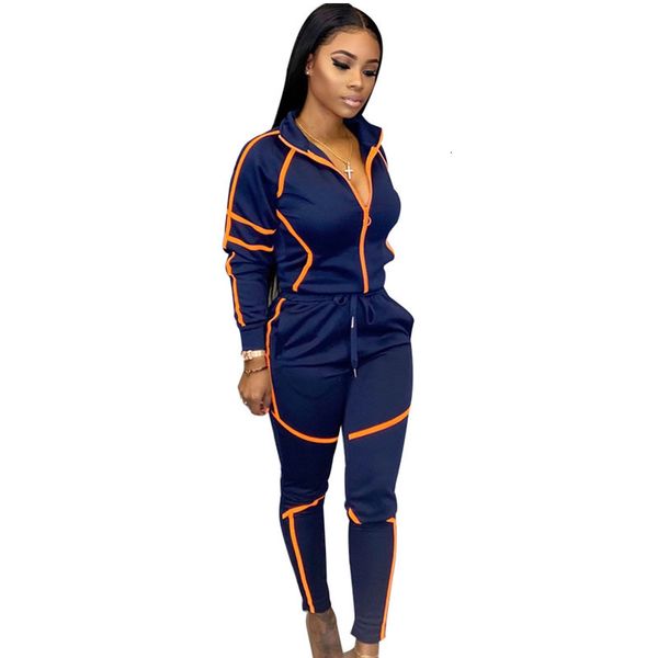 mode casual women's clothes two pieces long sleeve ensemble zip tunic jacket purse splicing sports suit wear 9j0l, Gray
mode casual women's clothes two pieces long sleeve ensemble zip tunic jacket purse splicing sports suit wear 9j0l, Gray