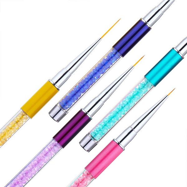 nail brushes 1pc art brush gradient polish uv gel painting pen french lines stripes grid drawing liner manicure diy varnishes tools, Yellow
nail brushes 1pc art brush gradient polish uv gel painting pen french lines stripes grid drawing liner manicure diy varnishes tools, Yellow