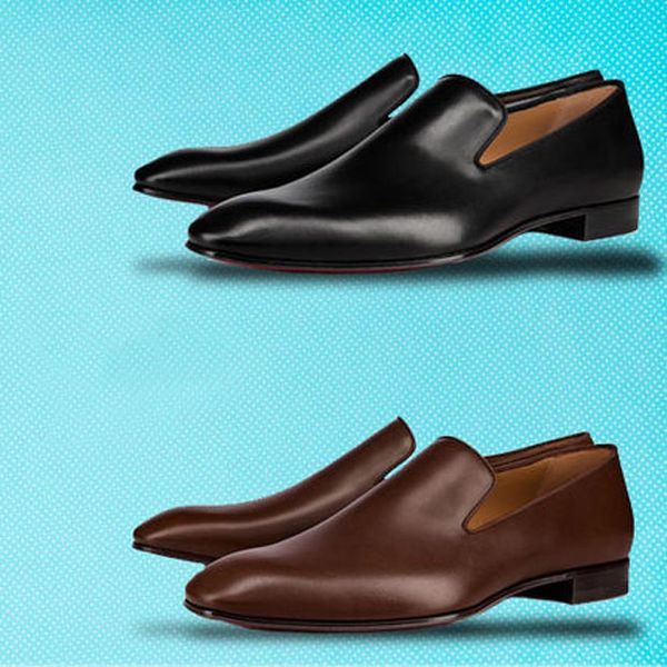 brand fashion gentleman red bottom dress shoes dandelion flat genuine leather oxford casual shoes mens walking flats wedding party suede dre, Black
brand fashion gentleman red bottom dress shoes dandelion flat genuine leather oxford casual shoes mens walking flats wedding party suede dre, Black