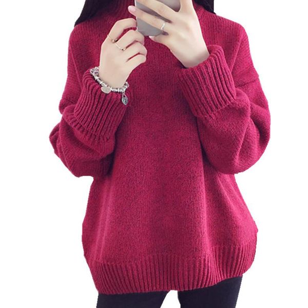 women's sweaters turtlenecks pullover korean sweater female winter women round neck for sweter, White;black
women's sweaters turtlenecks pullover korean sweater female winter women round neck for sweter, White;black