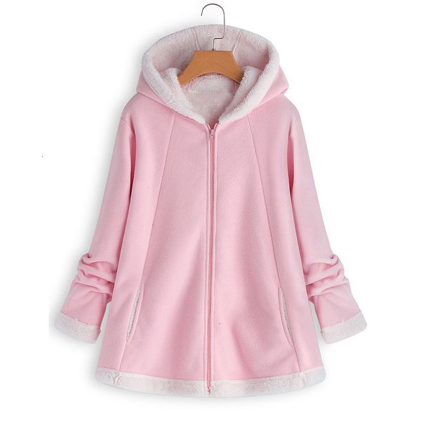 women retrieve fashion winter zak rits long mouw pluche hoodie jas losse manteau femme plus size 5xl female, Black;brown
women retrieve fashion winter zak rits long mouw pluche hoodie jas losse manteau femme plus size 5xl female, Black;brown
