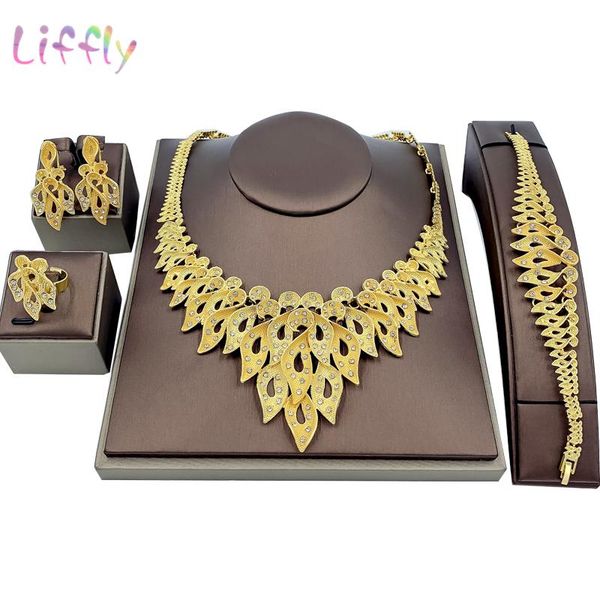 earrings & necklace liffly nigeria elegant bridal fashion jewelry sets big bracelet ring crystal wedding gift, Silver
earrings & necklace liffly nigeria elegant bridal fashion jewelry sets big bracelet ring crystal wedding gift, Silver