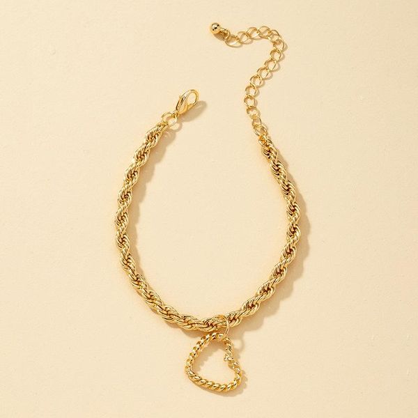 link, chain creative hollow out cord heart-shaped bracelet romantic women's gold accessories valentine's day jewelry gift, Black
link, chain creative hollow out cord heart-shaped bracelet romantic women's gold accessories valentine's day jewelry gift, Black
