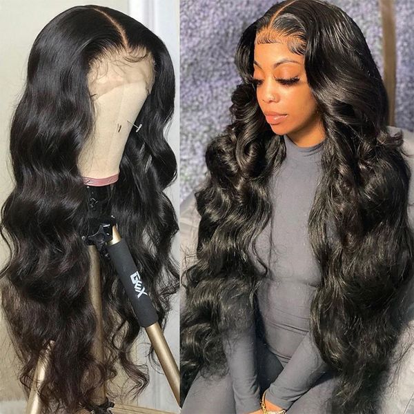 lx brand transparent body wave lace front wigs for women water curly human hair wig lace frontal wig deep wave closure wig 4x4 hdfactory di, Black
lx brand transparent body wave lace front wigs for women water curly human hair wig lace frontal wig deep wave closure wig 4x4 hdfactory di, Black