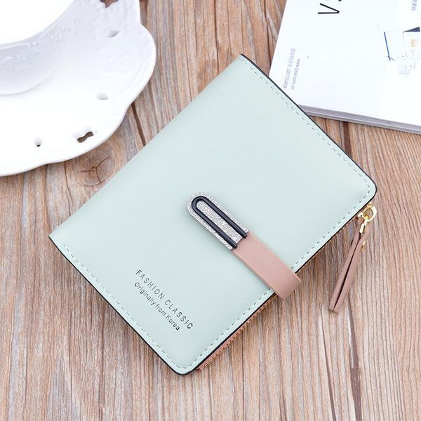 wallets women's purse short zipper buckle zero wallet korean student soft thin fashionable small, Red;black
wallets women's purse short zipper buckle zero wallet korean student soft thin fashionable small, Red;black