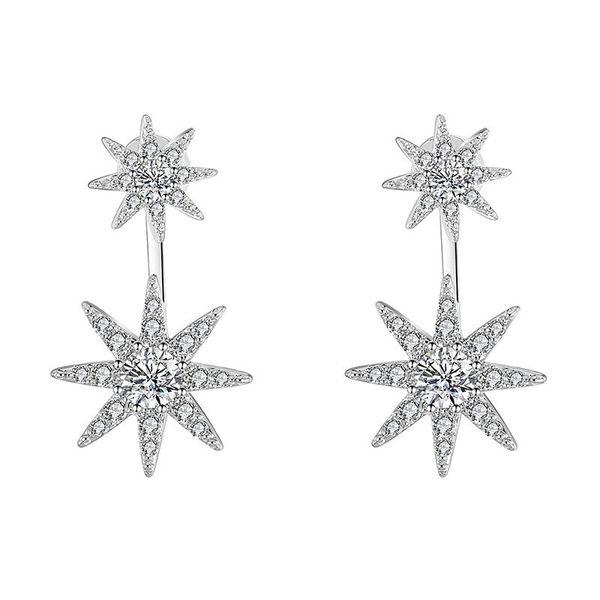 stud fashion classic luxury female crystal zircon stone earrings big snowflake vintage double wedding for women, Golden;silver
stud fashion classic luxury female crystal zircon stone earrings big snowflake vintage double wedding for women, Golden;silver
