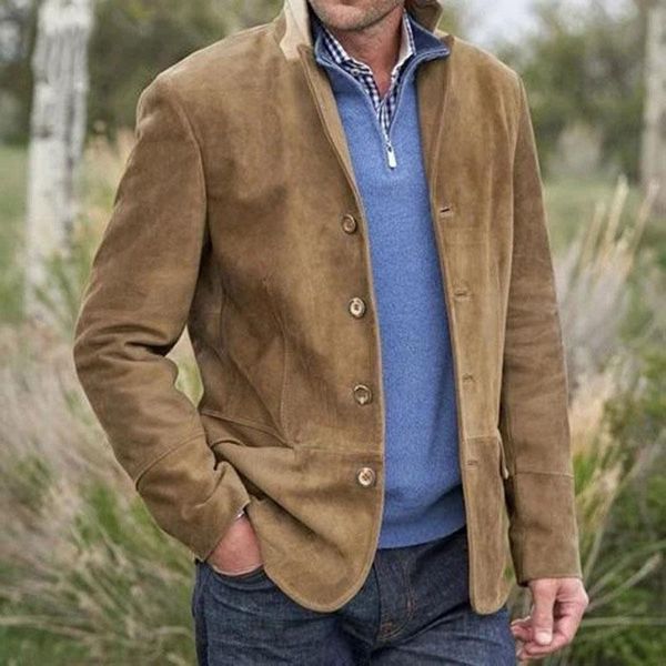 men's jackets 2021 mens retro casual jacket men autumn and winter fashion for outerwear & coats plus size clothing, Black;brown
men's jackets 2021 mens retro casual jacket men autumn and winter fashion for outerwear & coats plus size clothing, Black;brown