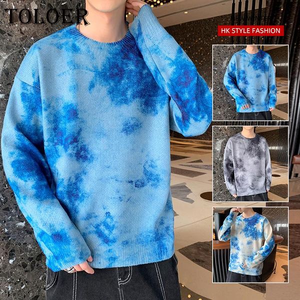 men's sweaters men hip hop gradient blue knitted fashion o-neck warm pullover 2021 autumn winter high-quality knitwear male loose, White;black
men's sweaters men hip hop gradient blue knitted fashion o-neck warm pullover 2021 autumn winter high-quality knitwear male loose, White;black