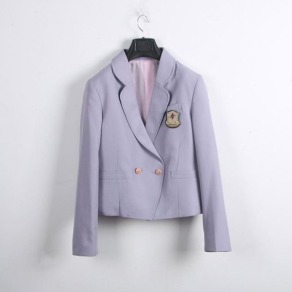 women high school student blazer jk uniform japan preppy style cute short design outwear coat clothes, White;black
women high school student blazer jk uniform japan preppy style cute short design outwear coat clothes, White;black