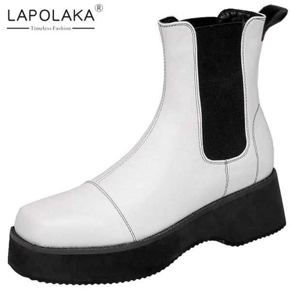 boots lapolaka fashion thick heels chease bootis women shoes platform elastic band comfy ladies, Black
boots lapolaka fashion thick heels chease bootis women shoes platform elastic band comfy ladies, Black