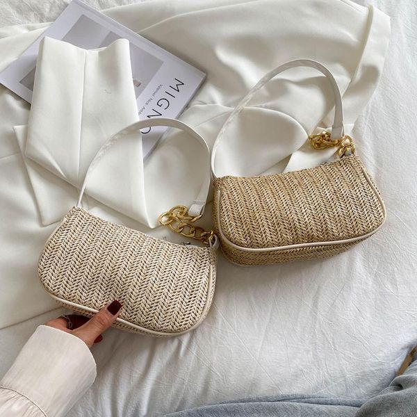 evening bags vintage women woven chain shoulder underarm bag casual ladies summer beach vacation patchwork small purse shopper handbags
evening bags vintage women woven chain shoulder underarm bag casual ladies summer beach vacation patchwork small purse shopper handbags