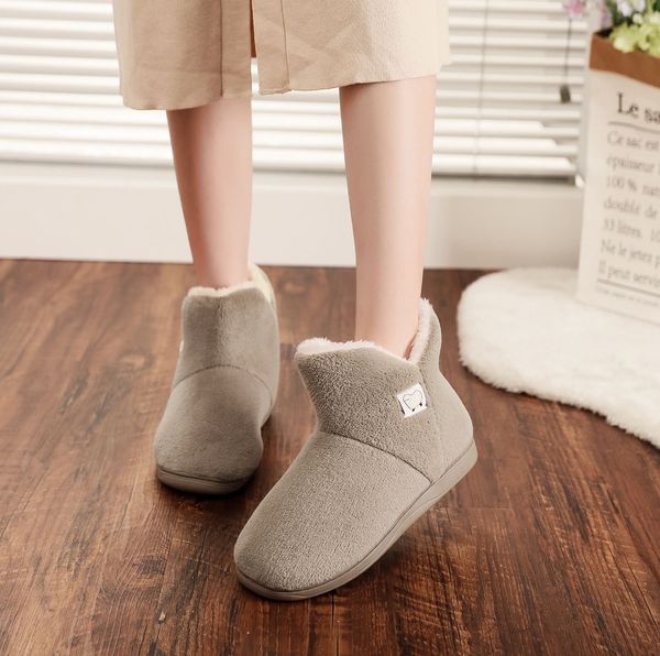 2021 men and women warm winter soft thick-soled boots high-plus velvet memory foam home cotton shoe confinement shoes slippers, Black
2021 men and women warm winter soft thick-soled boots high-plus velvet memory foam home cotton shoe confinement shoes slippers, Black