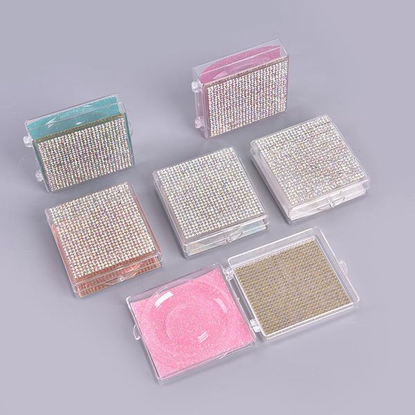 false eyelashes 1pcs square diamond eyelash packaging box fake 3d mink boxes storage case container holder
false eyelashes 1pcs square diamond eyelash packaging box fake 3d mink boxes storage case container holder