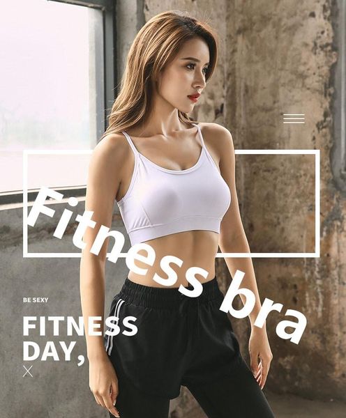 gym clothing 2021yoga bra fitness lady sports deportivo mujer steel ring thickening yoga vest running, White;black
gym clothing 2021yoga bra fitness lady sports deportivo mujer steel ring thickening yoga vest running, White;black