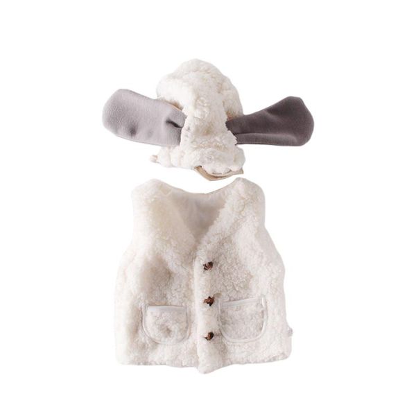 newborn kid baby girl boy clothes kids plush coat fall waistcoat decorative cartoon hat sleeveless casual warm winter 2pcs, Blue;gray
newborn kid baby girl boy clothes kids plush coat fall waistcoat decorative cartoon hat sleeveless casual warm winter 2pcs, Blue;gray