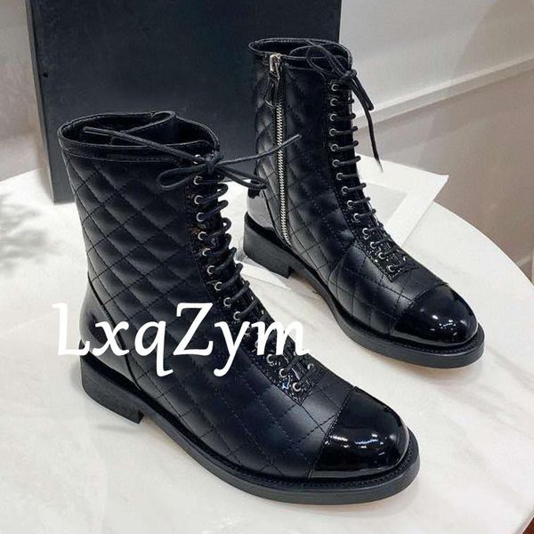 boots women fashion platform genuine leather winter designer mixed color lace up side zip zapatos mujer, Black
boots women fashion platform genuine leather winter designer mixed color lace up side zip zapatos mujer, Black