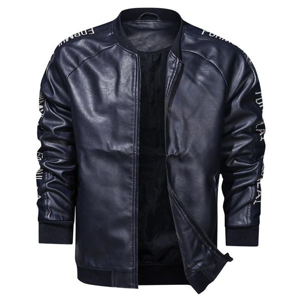 men's fur & faux winter pu leather jacket baseball outwear coat leisure male bomber pilot biker motorcycle, Black
men's fur & faux winter pu leather jacket baseball outwear coat leisure male bomber pilot biker motorcycle, Black