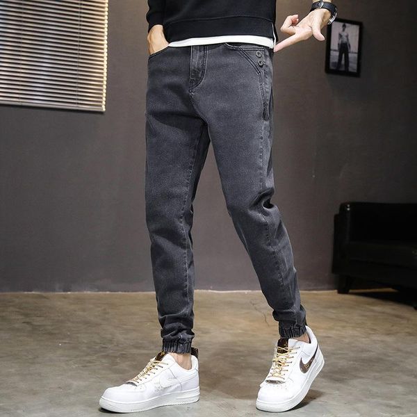 men's jeans 2021 self-cultivation small feet tide brand autumn nine-point korean version of the trendy spring and, Blue
men's jeans 2021 self-cultivation small feet tide brand autumn nine-point korean version of the trendy spring and, Blue